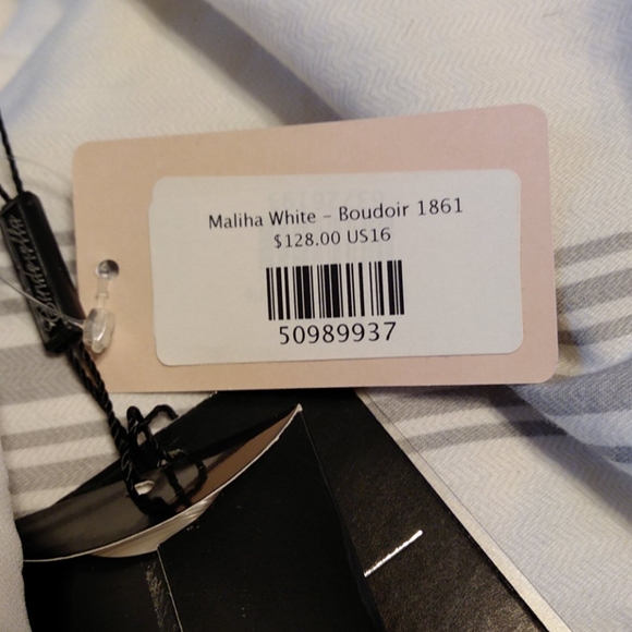 Maliha White / Bustier Prom dress - Picture 4 of 4